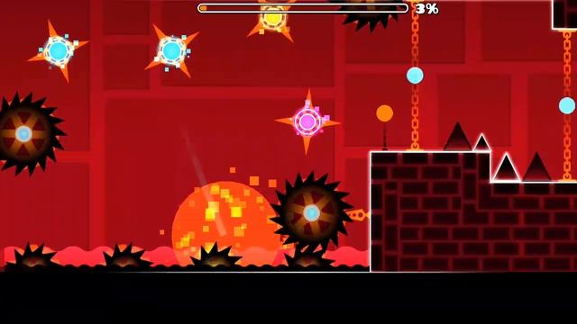 Просто играю в геометри дэш