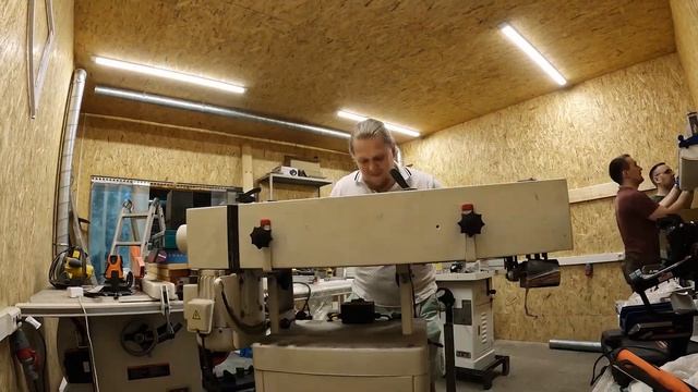 Столярка. Часть 2. Монтаж системы удаления стружки в мастерской смотреть онлайн