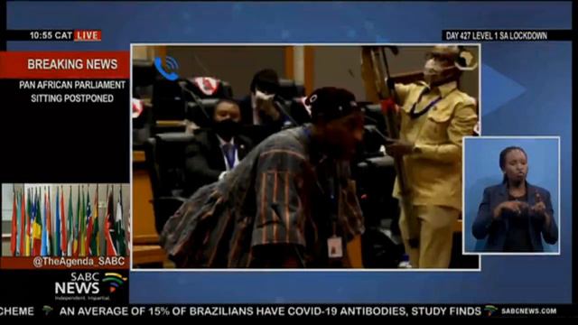 Pan-African Parliament | Today's sitting postponed due to suspected COVID case смотреть онлайн