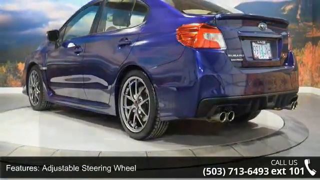 2017 Subaru WRX STI Limited Manual w/Lip Spoiler - CARR S... смотреть онлайн
