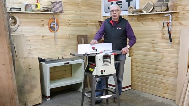 JET JPT-10B Фуговально рейсмусовый станок смотреть онлайн