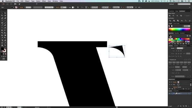 Learn How to Draw a Serif Letter in Adobe Illustrator | Dansky смотреть онлайн