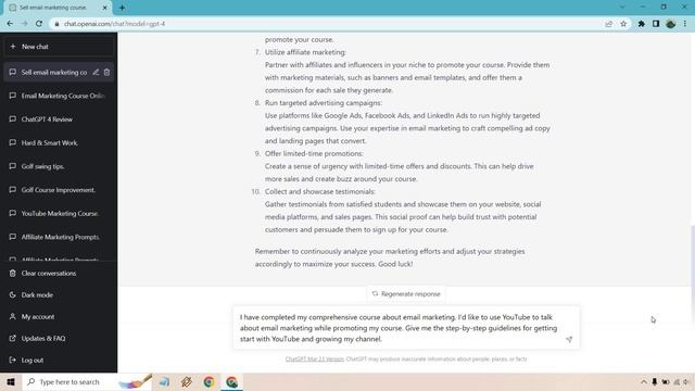 ChatGPT 4 Prompts For Business Ideas (Starting A Business) смотреть онлайн