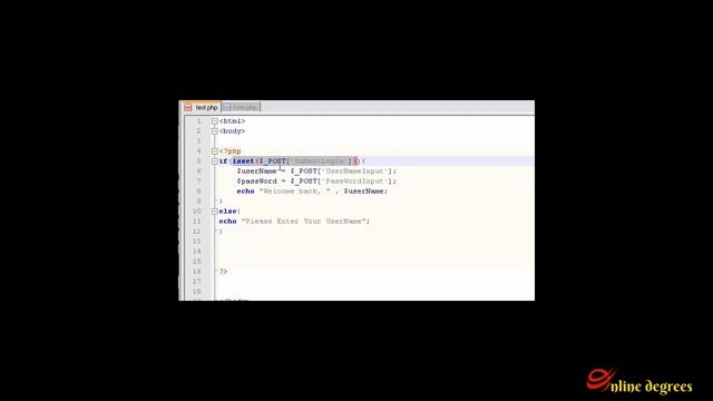 Online Degrees: PHP Online 15 Login Form 2 Hiding Form while Logged In смотреть онлайн