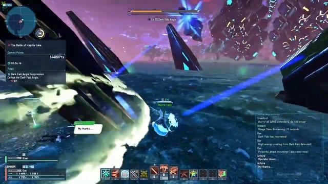 PSO2NGS: DF Aegis Laser Moment смотреть онлайн