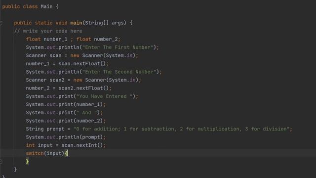 How to make a simple calculator in Java In intelliJ IDEA|Part -2|Raj187pro5| смотреть онлайн