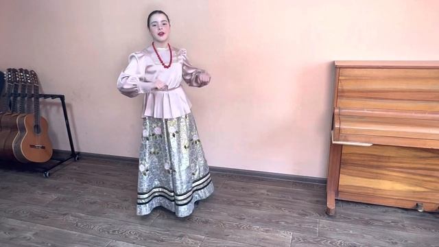 Ревинская Милана русская народная песня «Посею лебеду». смотреть онлайн