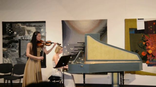 Bach Sonata For Violin And Harpsichord BWV 1014