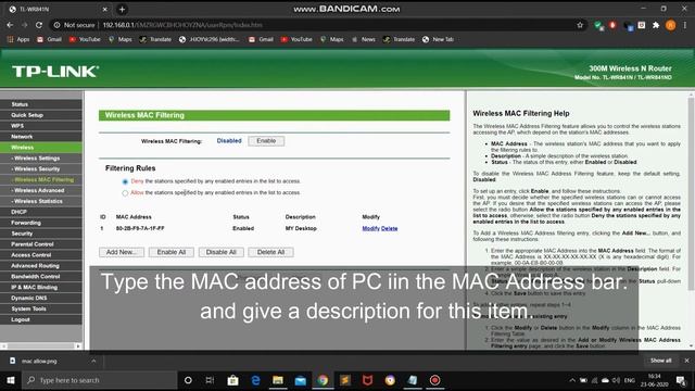 How To Configure MAC Filtering On TP-Link Router || 2020 смотреть онлайн