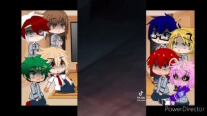 Mha react to Bakugou's future as Zack.