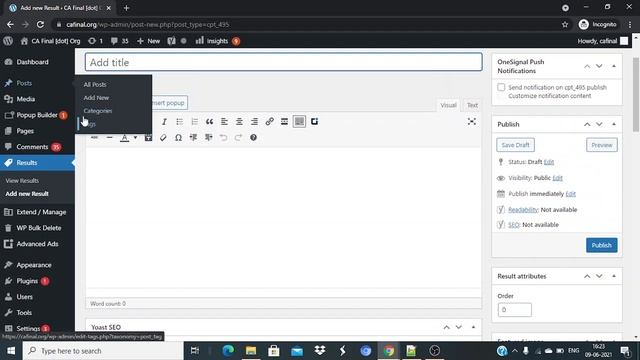 WordPress Custom Post Types Tutorial - Step by Step Guide - Academy365.net смотреть онлайн