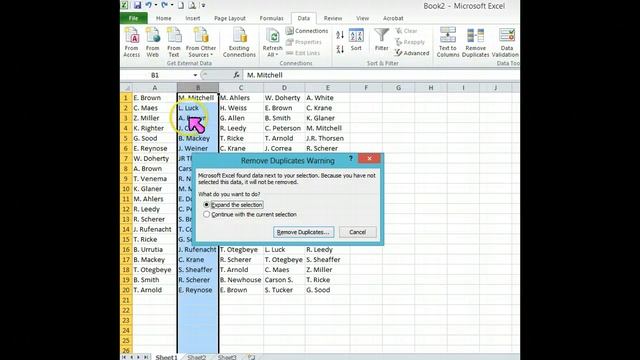Remove duplicates excel 2010 смотреть онлайн