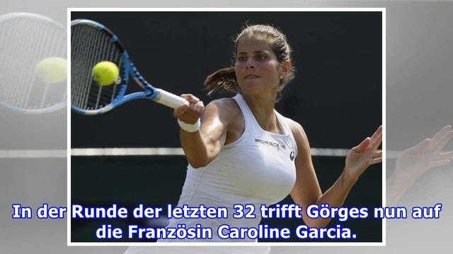 Görges zieht in dritte Runde ein смотреть онлайн