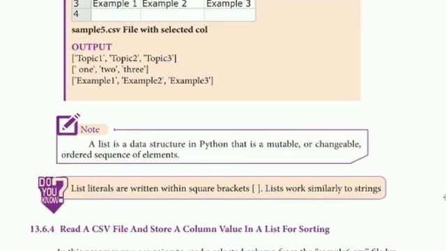 12th comp. Science ch 13 python and csv files part 5 смотреть онлайн