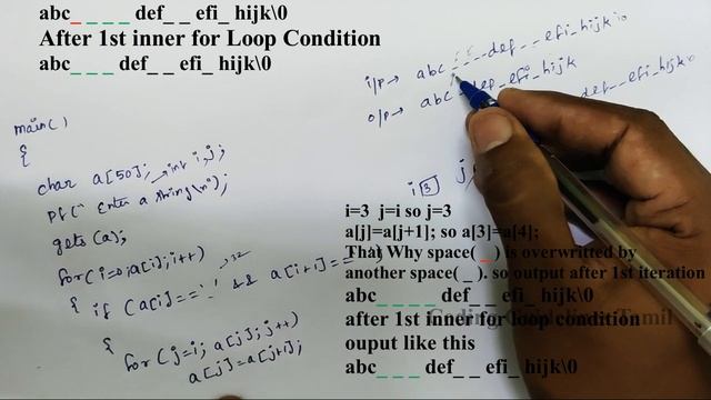 Program to Remove Consecutive Blank Spaces in a Given String | C Programming Tamil смотреть онлайн