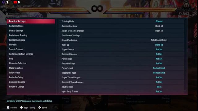 NINA TRAINING ARC! !! (side step 1) - Chill Stream Tekken 8 смотреть онлайн