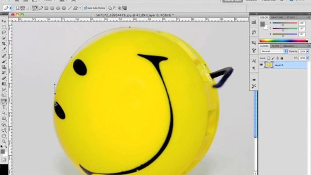 PHOTOSHOP CS5 TUTORIAL - PEN TOOL - BEGINNER смотреть онлайн
