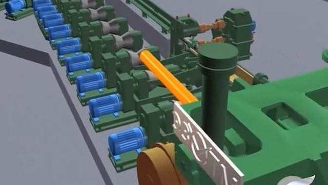 Производство бесшовных труб методом горячей прокатки смотреть онлайн