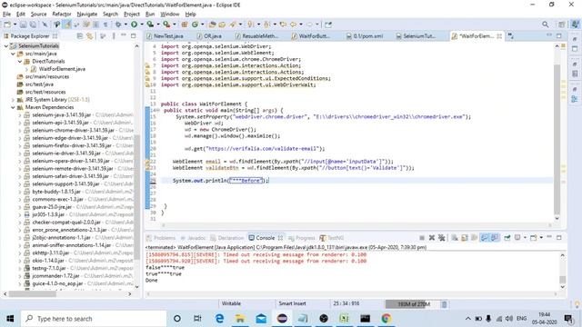IsEnabled And IsDisplayed Difference In Selenium webDriver смотреть онлайн