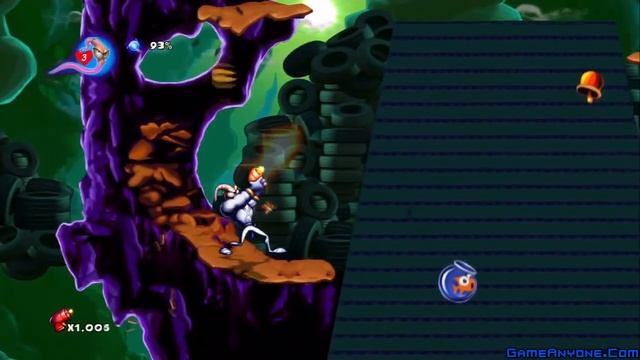 Earthworm Jim HD Walkthrough (New Junk City)