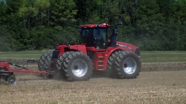 Steiger 400 with an 18 ft ecolo-tiger смотреть онлайн