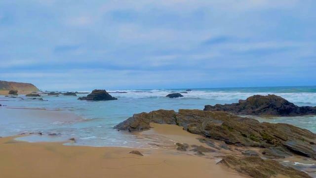 California Pilates Music Mix with Ocean Background смотреть онлайн