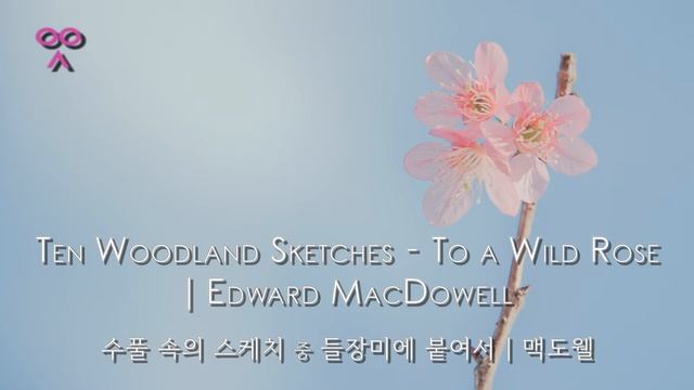 Ten Woodland Sketches - To a Wild Rose | Edward MacDowell | 수풀 속의 스케치 중 들장미에 붙여서 | 맥도웰 смотреть онлайн