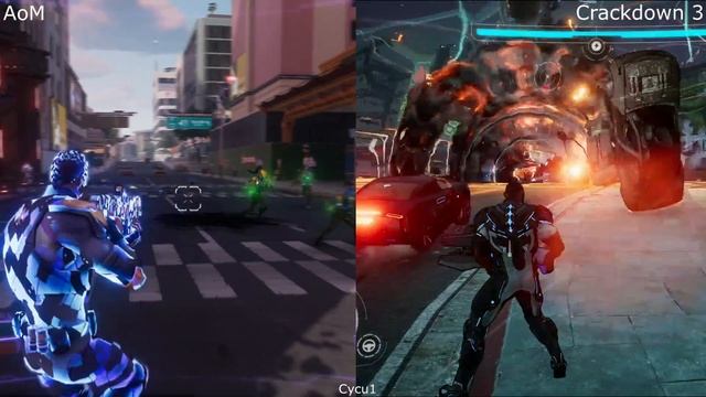 Agents of Mayhem vs Crackdown 3 Xbox One Gameplay Comparison смотреть онлайн