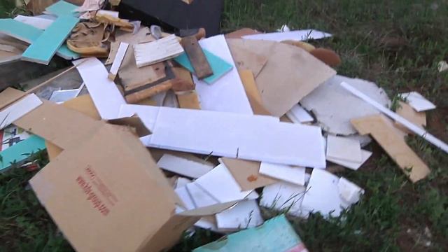 Свалка мусора. Село Раздолье. Краснокамский район. смотреть онлайн