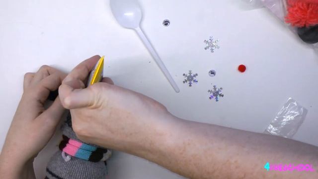 Мастер класс Снеговик из носка. Поделка к новому году. DIY Snowman смотреть онлайн