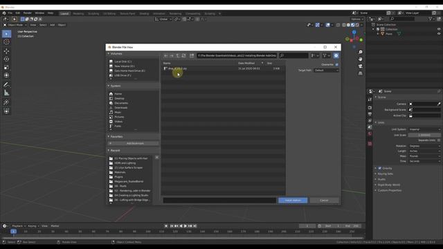 How to Install ADD-ONS in Blender! смотреть онлайн