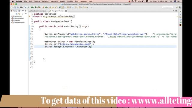 Selenium Tutorial in Hindi Part 8 смотреть онлайн