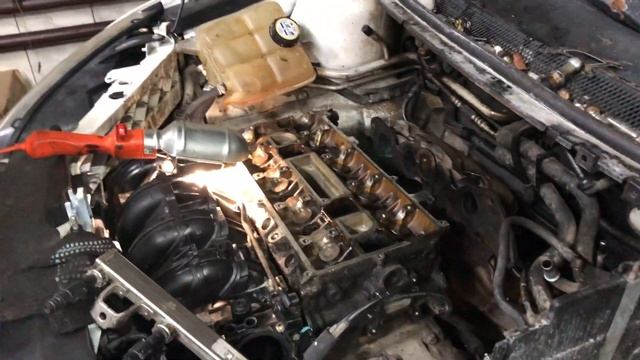 Капитальный ремонт Ford Focus 2 2.0 AODB. Затяжка ГБЦ. смотреть онлайн