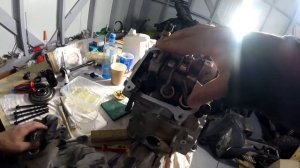 STELS GUEPARD 650,800 сборка двигателя