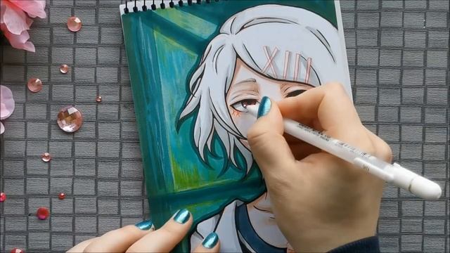 РАСКРАШИВАЮ НИТКАМИ РИСУНОК НА БУМАГЕ ! ЭТО ВОЗМОЖНО ? Я В ШОКЕ ОТ РЕЗУЛЬТАТА !! смотреть онлайн