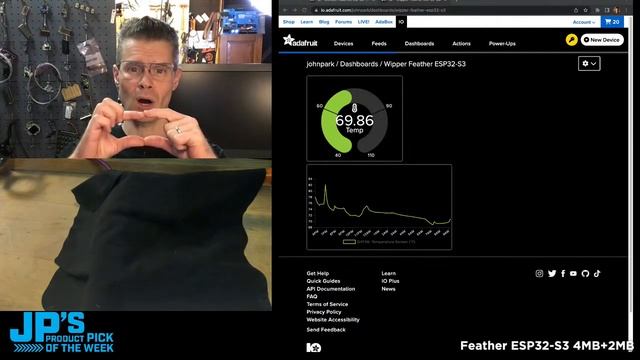 JP’s Product Pick of the Week 11/1/22 Feather ESP32-S3 4MB+2MB @adafruit @johnedgarpark #adafruit смотреть онлайн