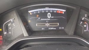 2019 Honda CR-V oil reset