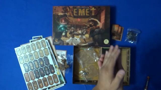 Кемет. Та Сети / Kemet: Ta-Seti / Вскрываем! / настольная игра