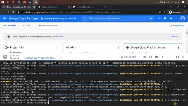 Qwiklabs - Continuous Delivery with Jenkins in Kubernetes Engine смотреть онлайн