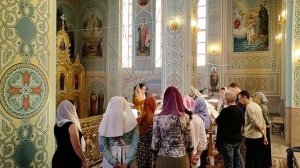 На "Господи воззвах" стихиры праздника, гл. 6-й: Подобен "Всё отложше" (напев Седмиезерной пустыни)