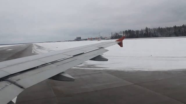Aeroflot Russian Airlines SU211 A319 Moscow Sheremetyevo - Oslo Safety, Takeoff & Landing