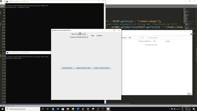 Práctica 8: RMI (Remote Method Invocation) смотреть онлайн