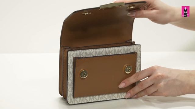 Видеообзор I Женская сумка мессенджер MICHAEL KORS JADE 2442618 смотреть онлайн