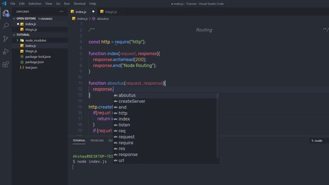What is Routing - Node For Beginners - 19 смотреть онлайн