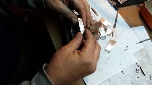 Заливка свинцовой формы