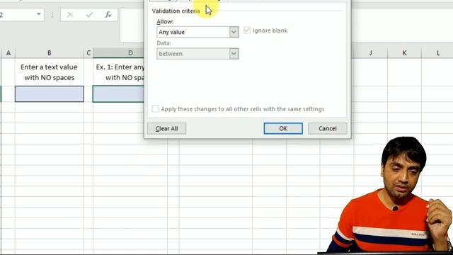 Excel Custom Data Validation | Use formula to check for Weekend , Leadspace ,NoSpace ,Duplicate смотреть онлайн
