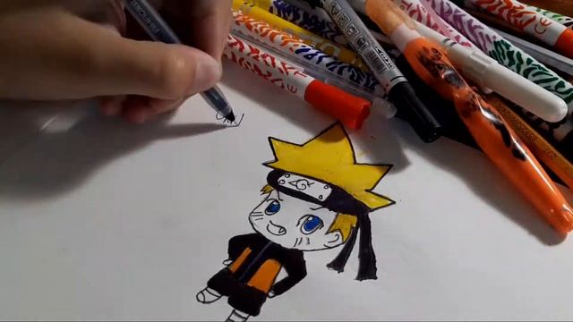 Рисую ЧИБИ НАРУТО смотреть онлайн