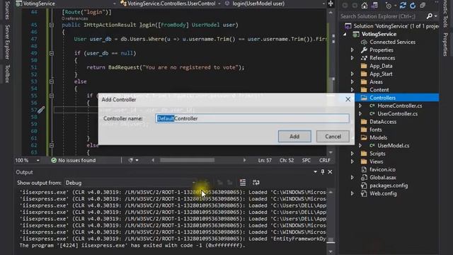 CREATING AN ASP.NET WEB API - FOR AN ONLINE VOTING SYSTEM смотреть онлайн