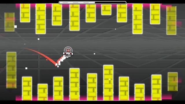 Geometry Dash - Cosmic collisions [HARD] By Yakine смотреть онлайн