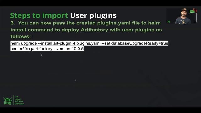 How to import plugins to JFrog Artifactory on k8s? смотреть онлайн